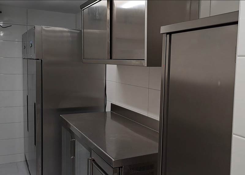 Agencement inox optimisé